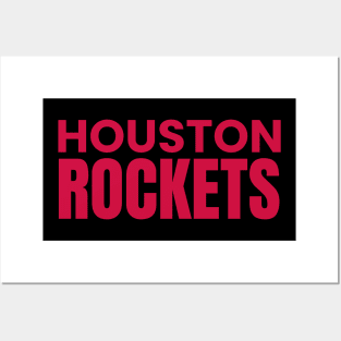 rockets houston Posters and Art